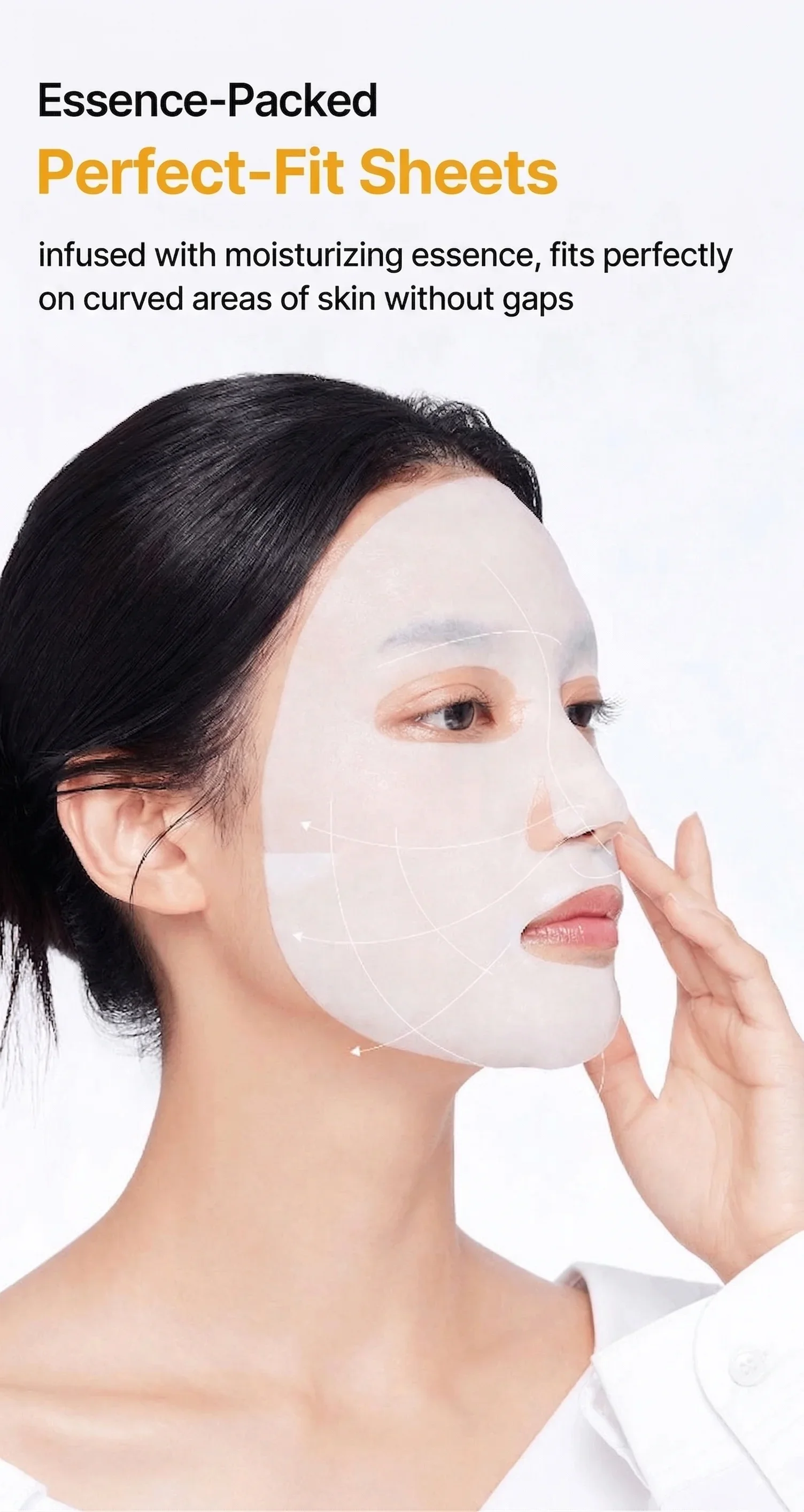 MEDIHEAL Ceramide Essential Mask Moisture Barrier 0.81 fl. oz.(24ml) x 10ea detail 4