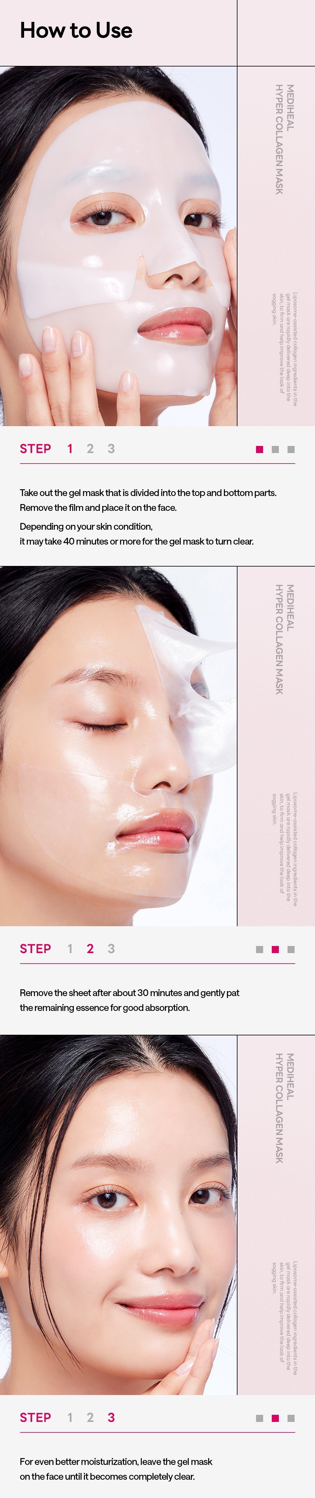MEDIHEAL Hyper Collagen Mask 1ea 1.23 fl. oz.(35g) detail 2