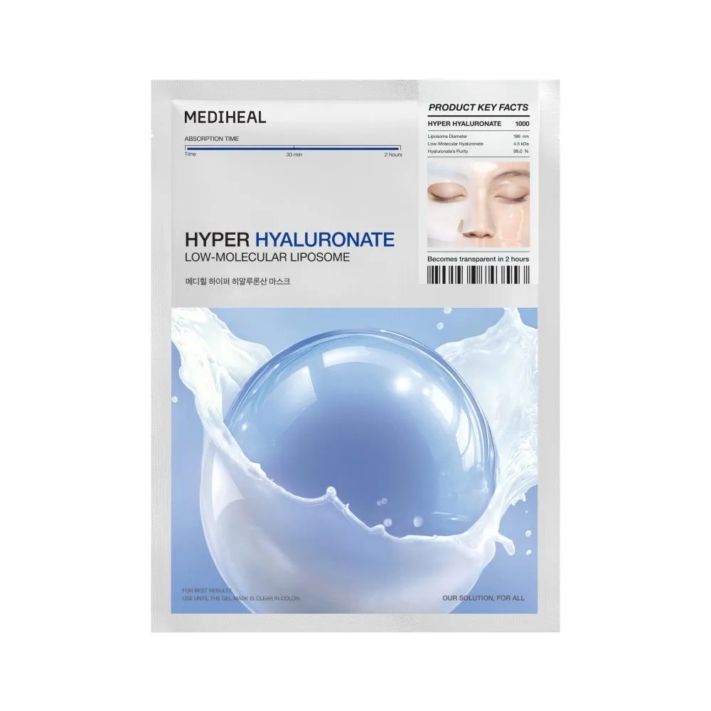 MEDIHEAL Hyper Hyaluronate Mask 1ea 1.23 fl. oz.(35g)