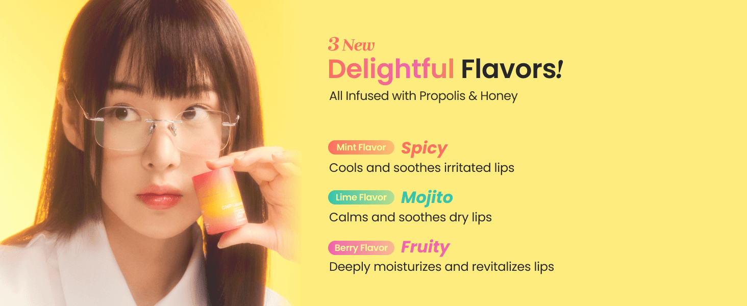 [3colors] CNP Propolis Lipcerin Flavor 0.5 fl. oz.(15ml) detail 2