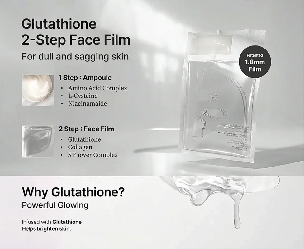 b complex and glutathione House of Face Film 4ct 0.87 oz.(25g) An FDA advisory panel Collection_Energy Supplements Size:30 ml x 3
