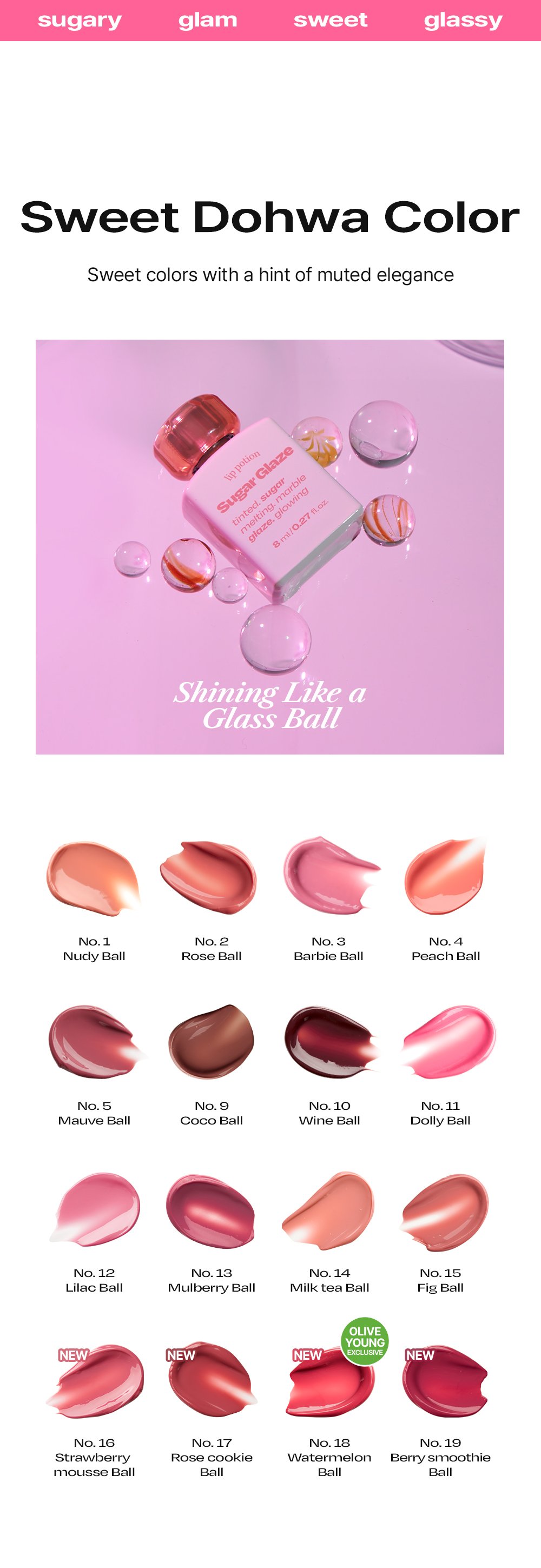 [15colors] alternativestereo Sugar Glaze Tint 0.3 fl. oz.(8ml) detail 5