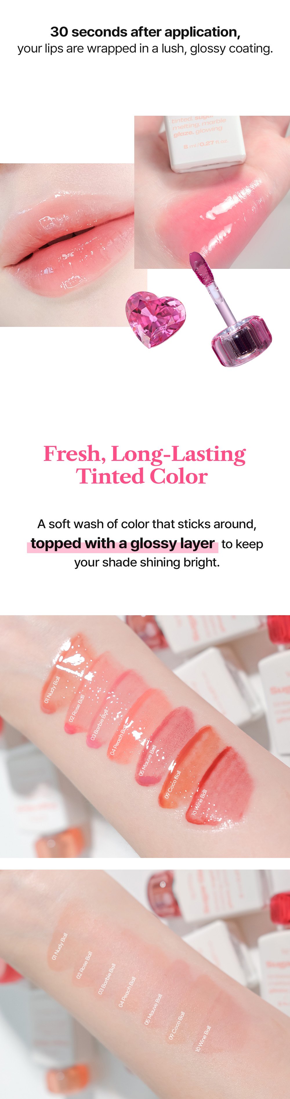 [15colors] alternativestereo Sugar Glaze Tint 0.3 fl. oz.(8ml) detail 9