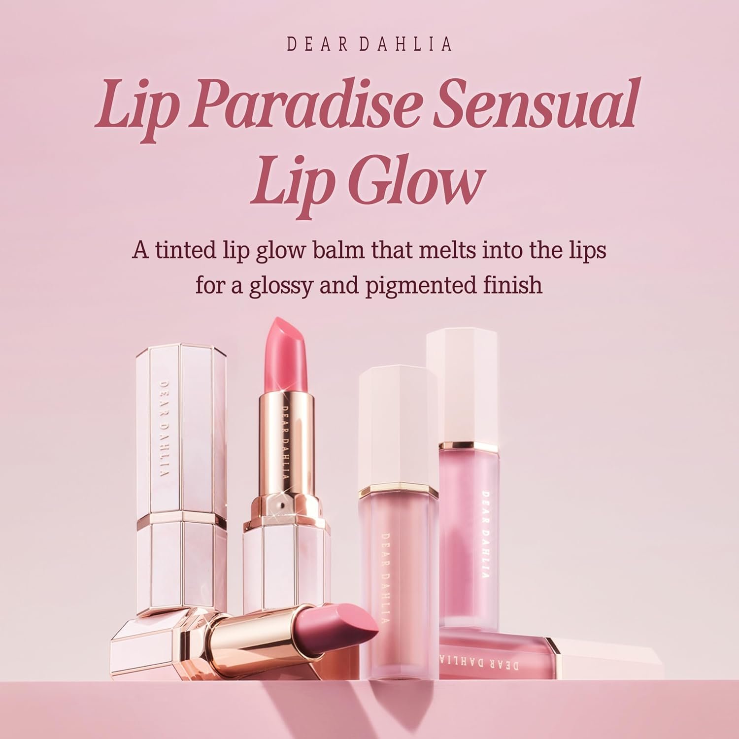 [8colors] DEAR DAHLIA Lip Paradise Sensual Lip Glow 0.11 oz.(3.3g) detail 1