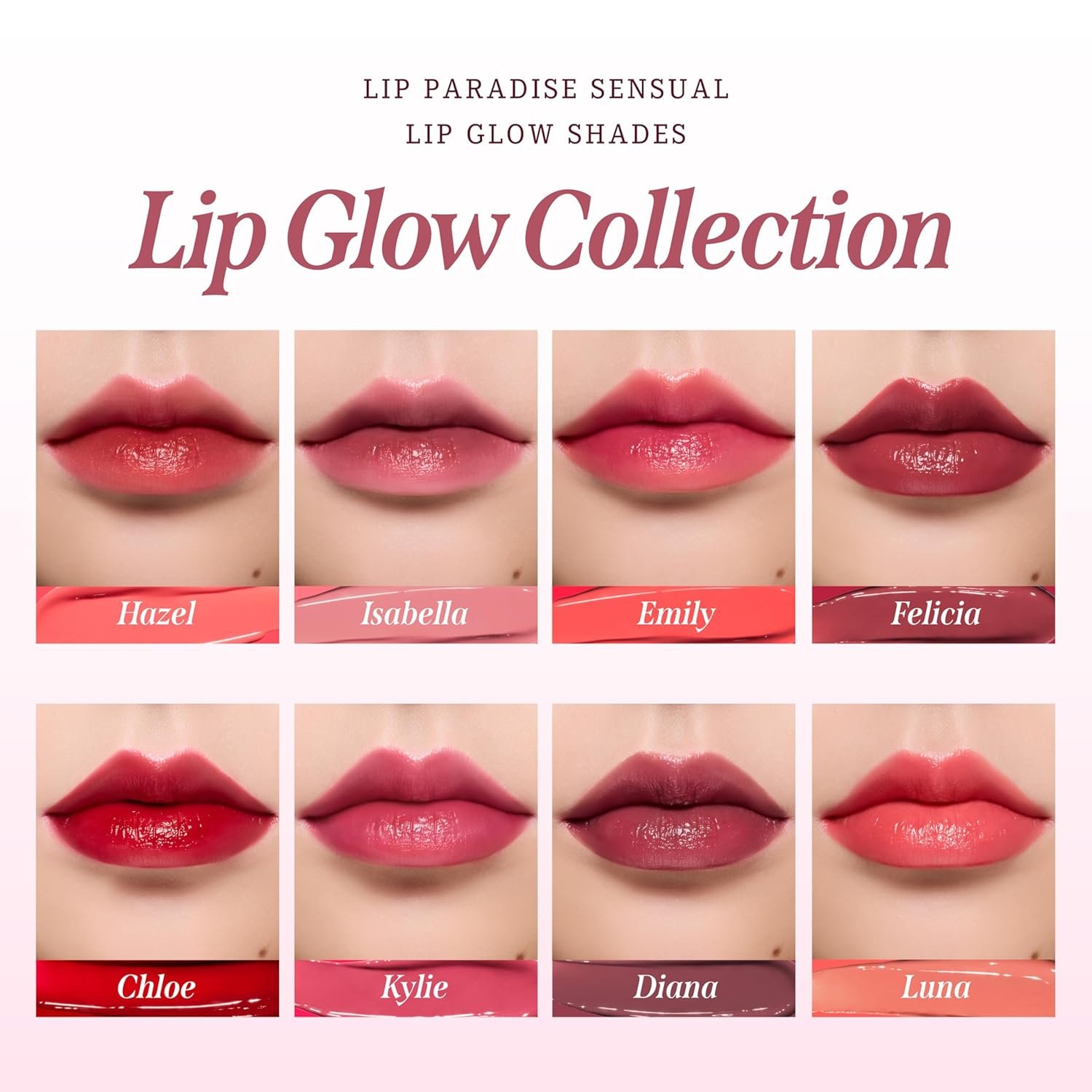 [8colors] DEAR DAHLIA Lip Paradise Sensual Lip Glow 0.11 oz.(3.3g) detail 3