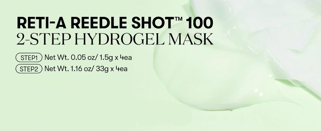 [5types] VT Color Reedle Shot 100 2step Hydrogel Mask Sheet 1.16 oz.(33g) x 1ea detail 9