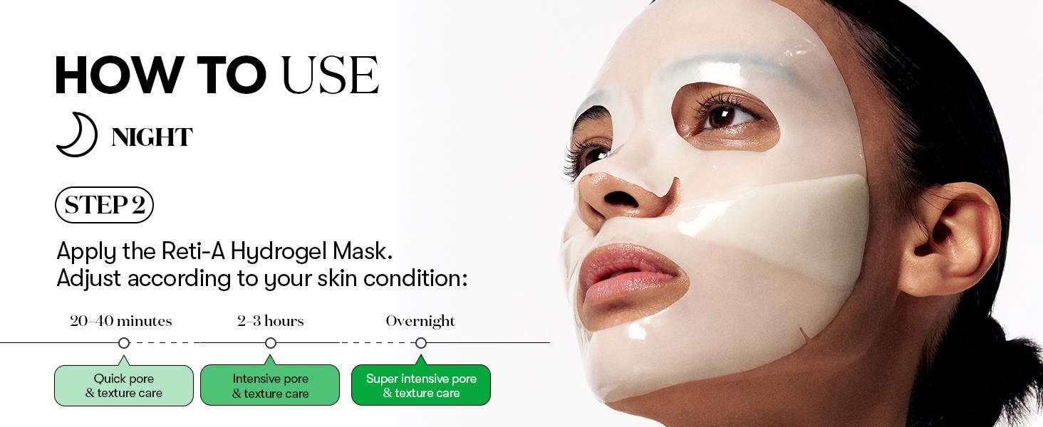 [5types] VT Color Reedle Shot 100 2step Hydrogel Mask Sheet 1.16 oz.(33g) x 1ea detail 11