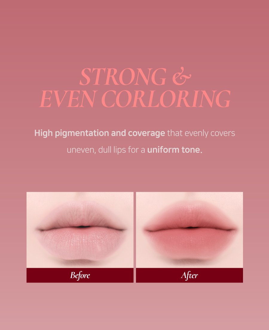 [10colors] Dinto Blurring Lip Veil Tint (madame Butterfly Collection) 0.11 fl. oz.(3.5ml) detail 8