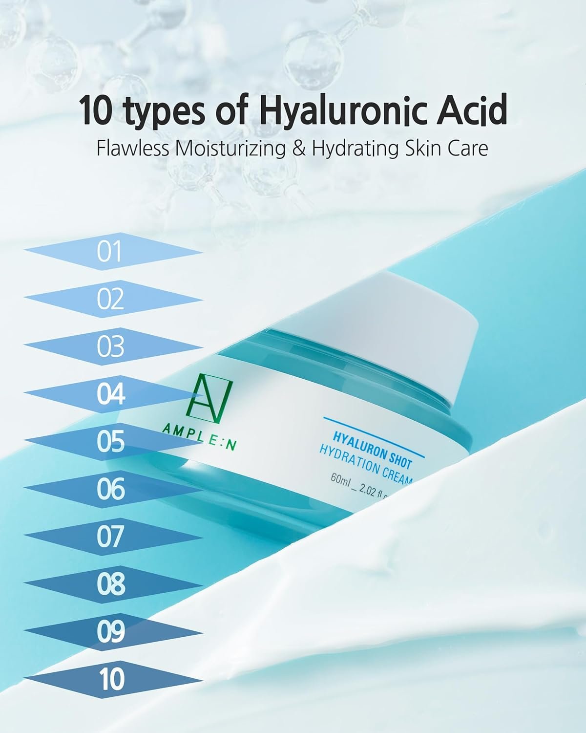 AMPLE:N Hyaluron Shot Hydration Cream 2.02 fl. oz.(60ml)   detail 3