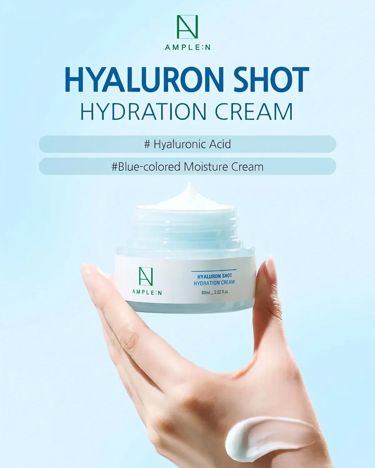 AMPLE:N Hyaluron Shot Hydration Cream 2.02 fl. oz.(60ml)   detail 1