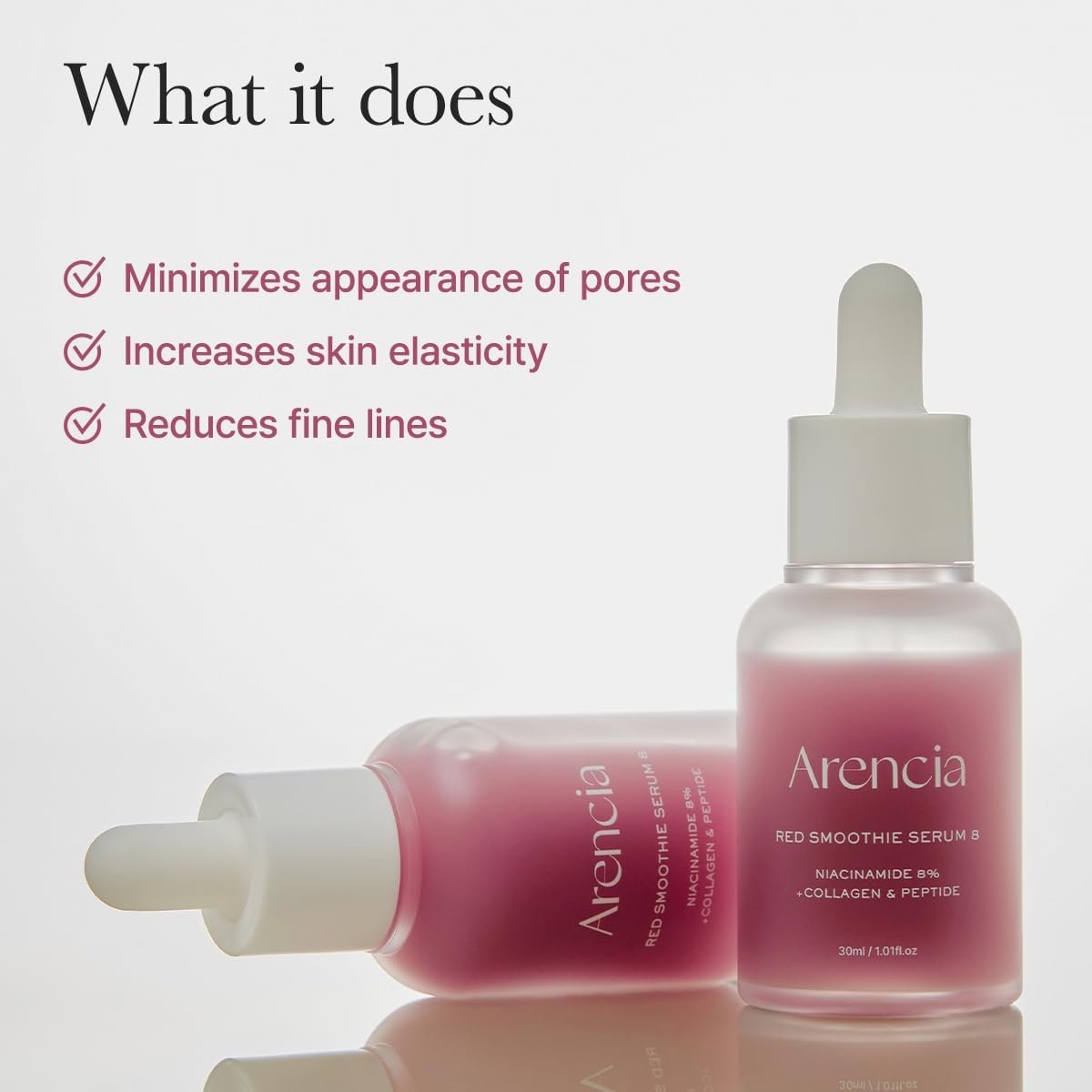 Arencia Red Smoothie Serum 8 1.01 fl. oz.(30ml) detail 2