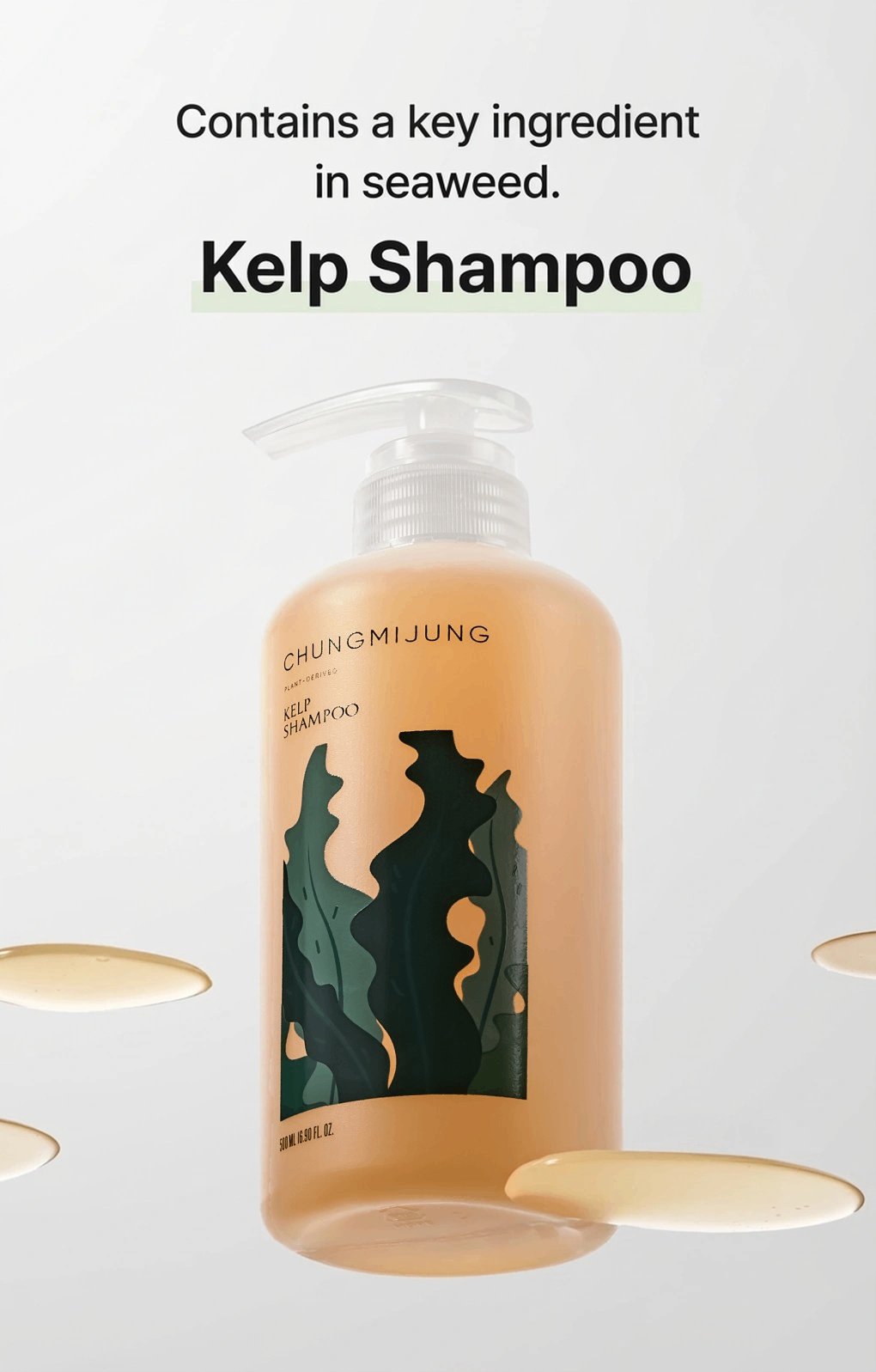 CHUNGMIJUNG Kelp Shampoo 16.9 fl. oz.(500ml) detail 4