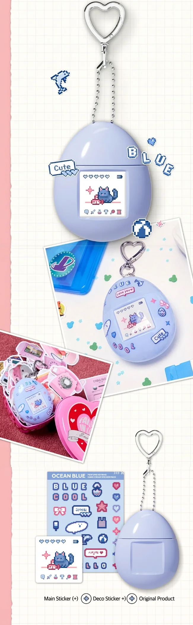 [4scents] MUMCHIT Perfume Keyring Hand Cream Rosy Posy 1.69 fl. oz.(50ml) detail 10