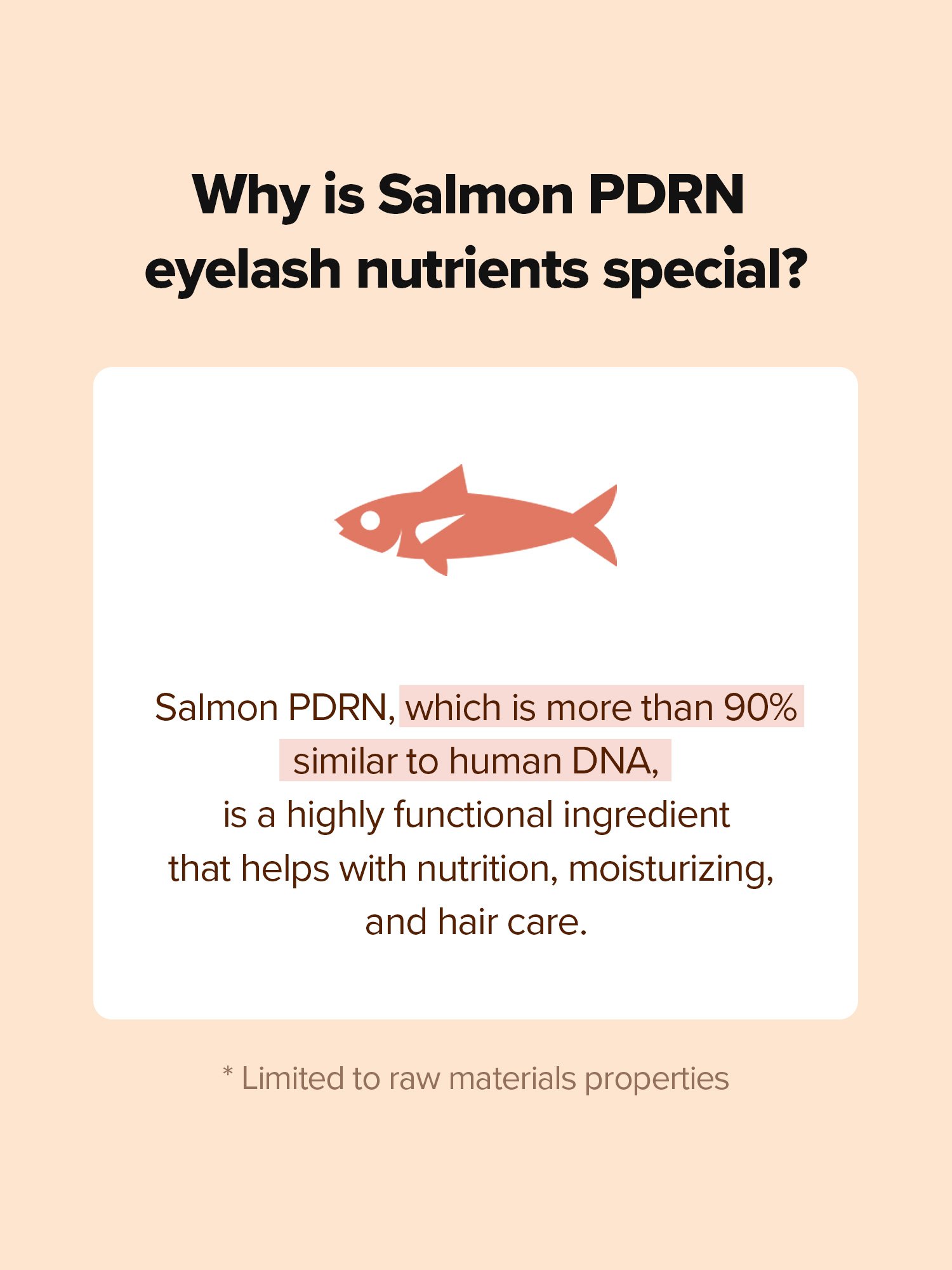 SKINFOOD Salmon PDRN Eyelash Serum 0.26 oz.(7.6g) detail 3