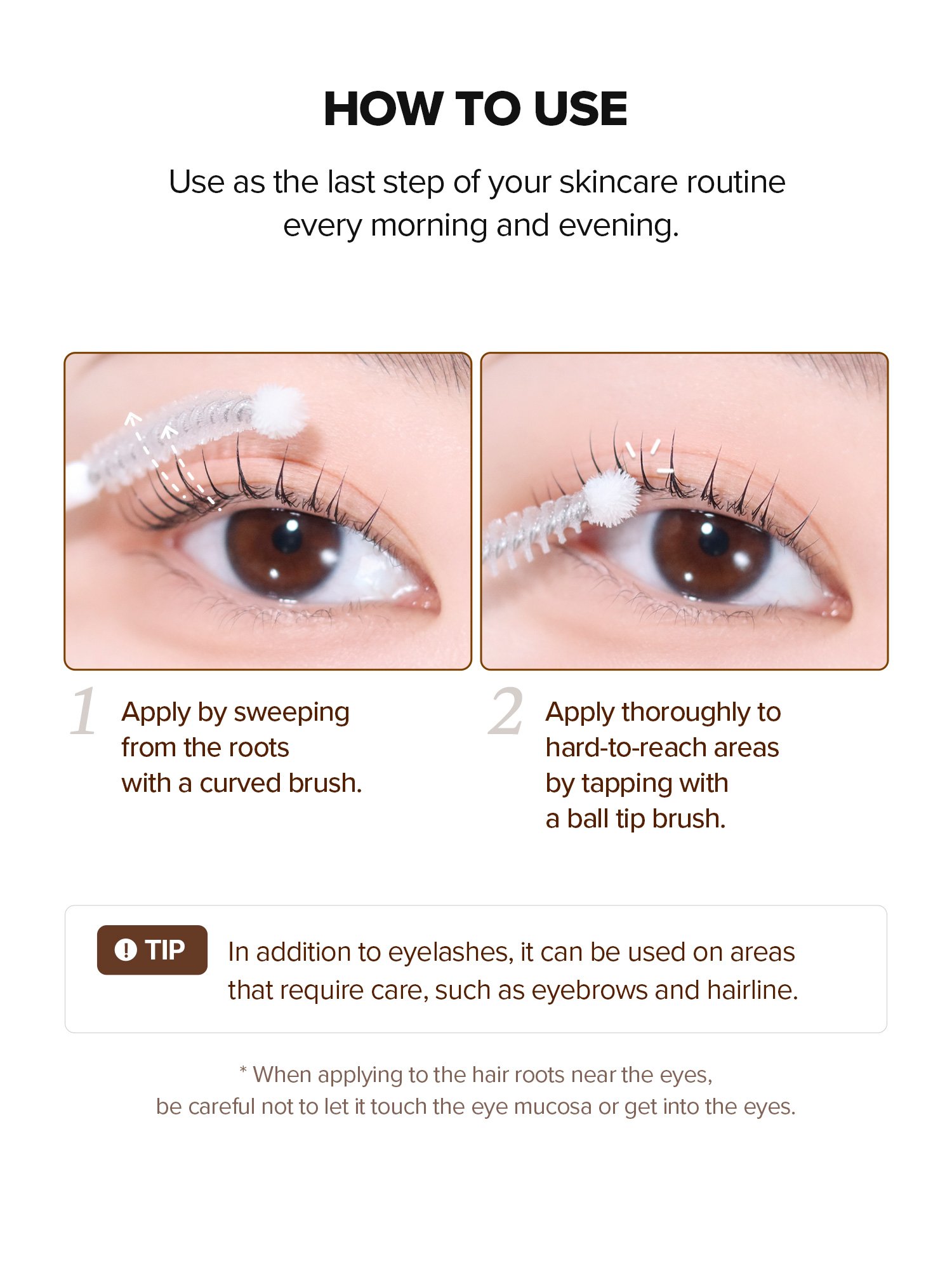 SKINFOOD Salmon PDRN Eyelash Serum 0.26 oz.(7.6g) detail 6
