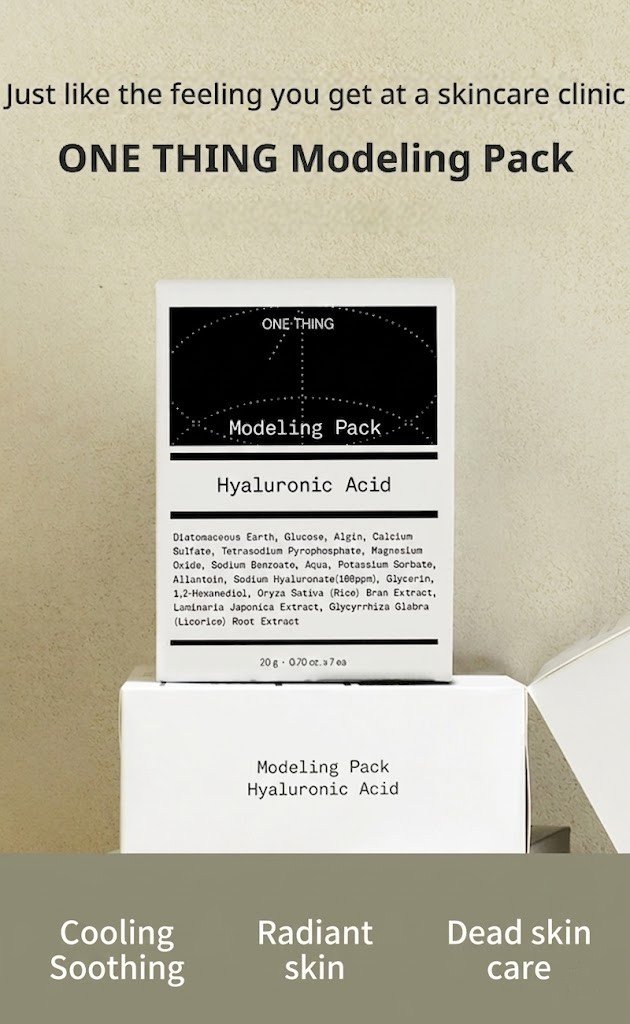 ONE THING Collagen Modeling Pack 0.70 oz.(20g) x 7ea detail 1
