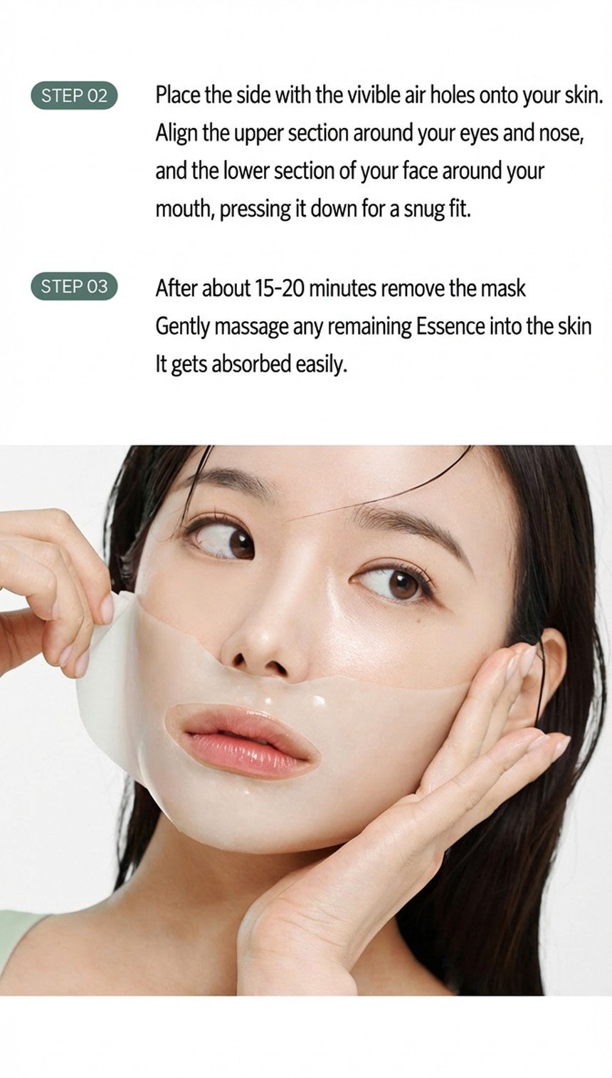 [2types] Arocell Cica Repair Panthenol Gel Mask Sheet 0.88 oz.(25g) (1ea / 4ea) detail 4