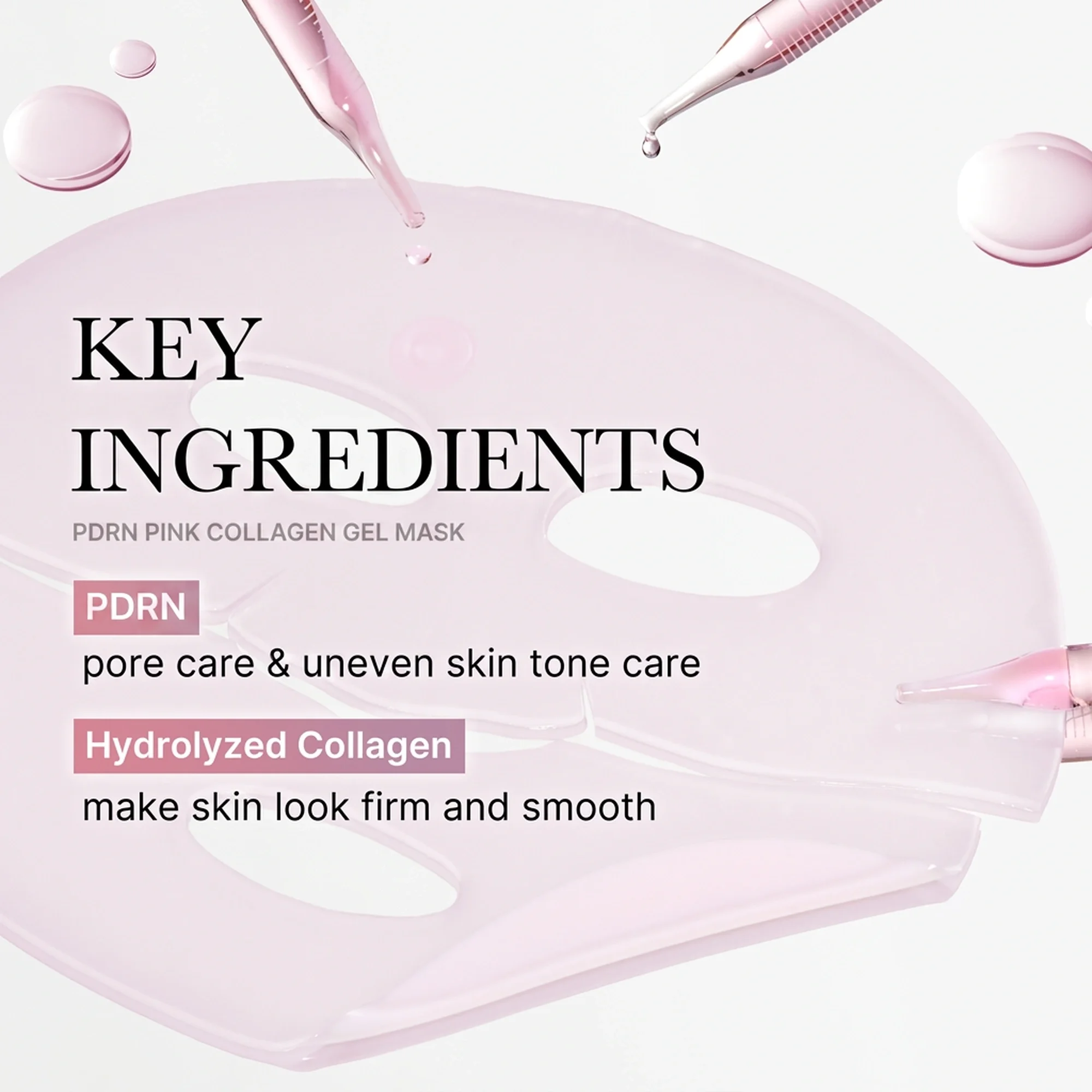 medicube PDRN Pink Collagen Gel Mask 0.98 oz.(28g) x 4ea detail 5