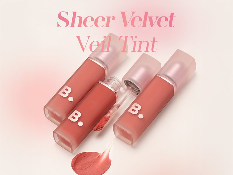[6colors] BANILA CO Sheer Velvet Veil Tint 0.15 oz.(4.2g) detail 1