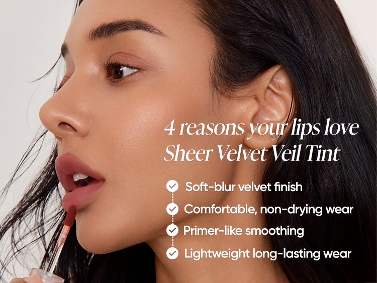[6colors] BANILA CO Sheer Velvet Veil Tint 0.15 oz.(4.2g) detail 3