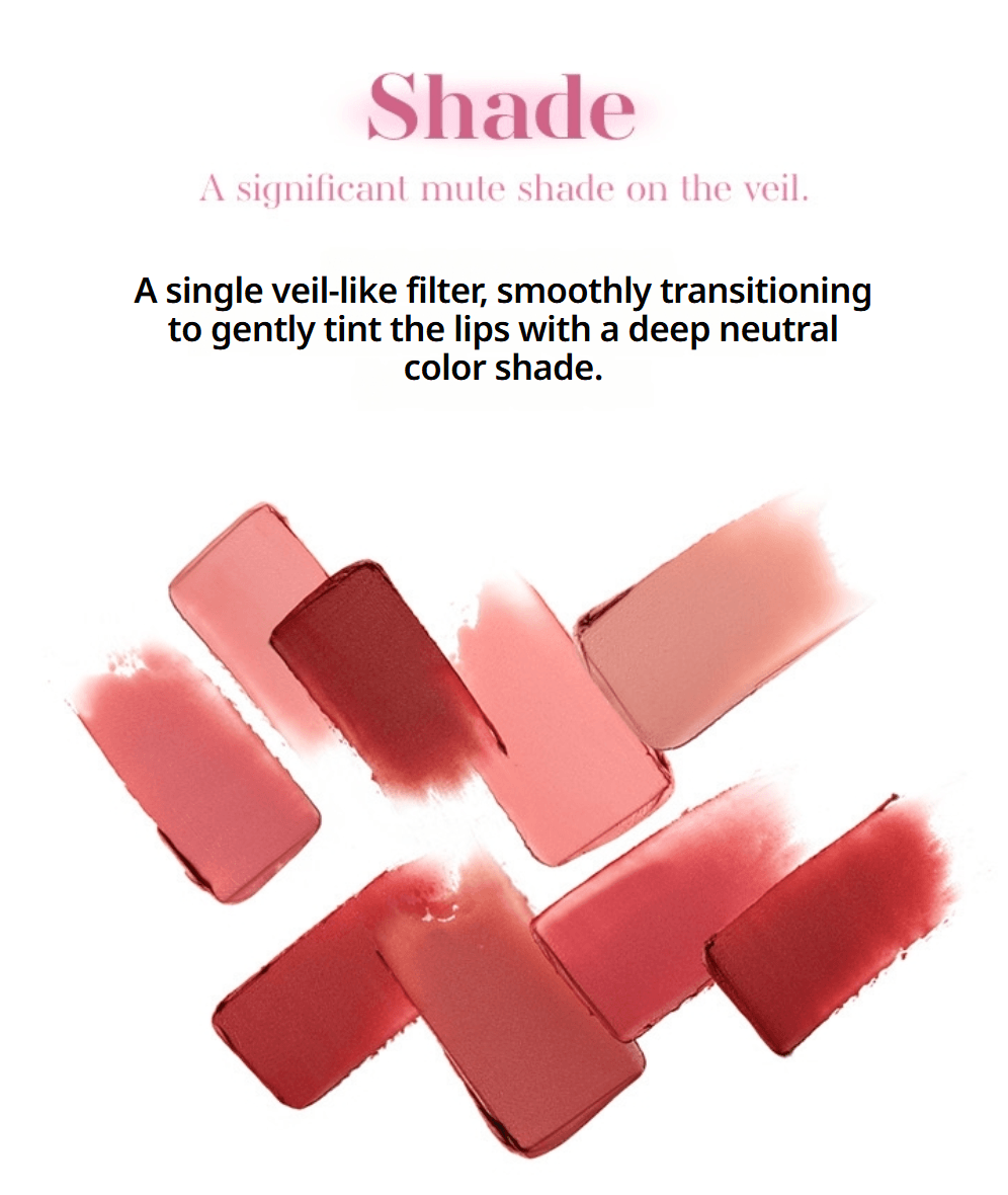 [6colors] BANILA CO Sheer Velvet Veil Tint 0.15 oz.(4.2g) detail 4