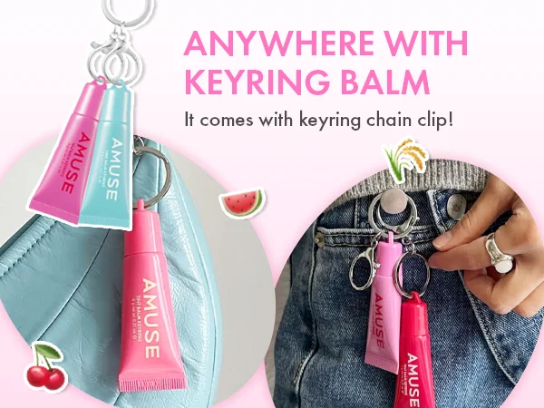 [10colors] AMUSE Tint Balm Keyring 0.21 oz.(6g) detail 7