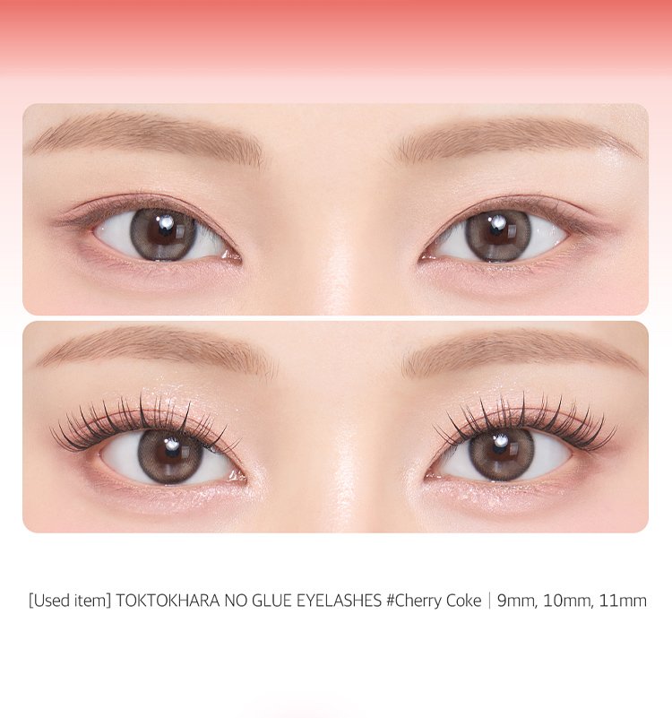 [11types] CORINGCO Toktokhara No Glue Eyelash detail 19