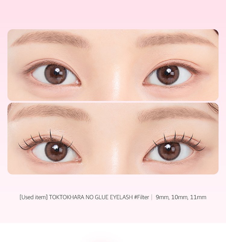 [11types] CORINGCO Toktokhara No Glue Eyelash detail 24