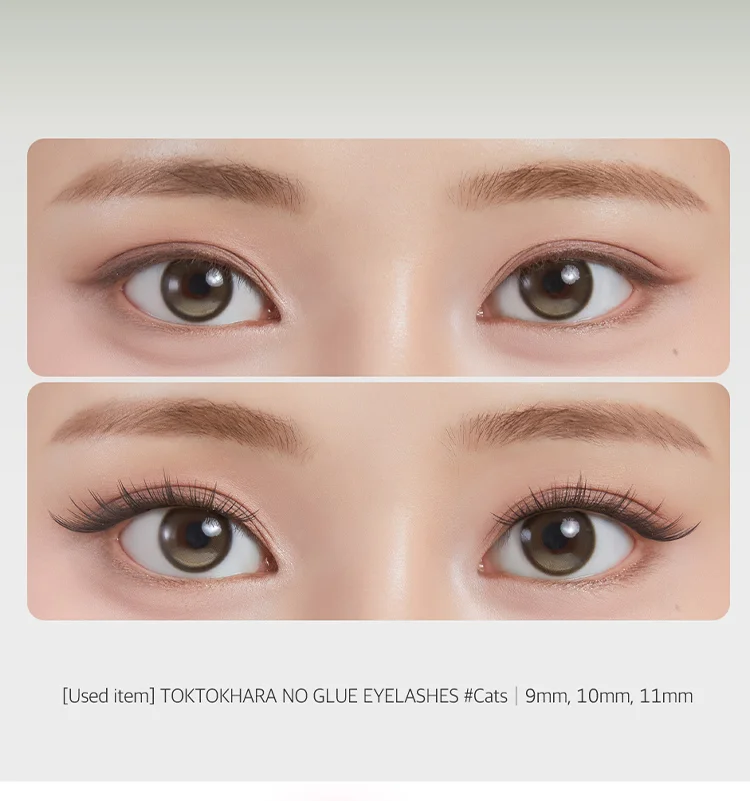 [11types] CORINGCO Toktokhara No Glue Eyelash detail 22