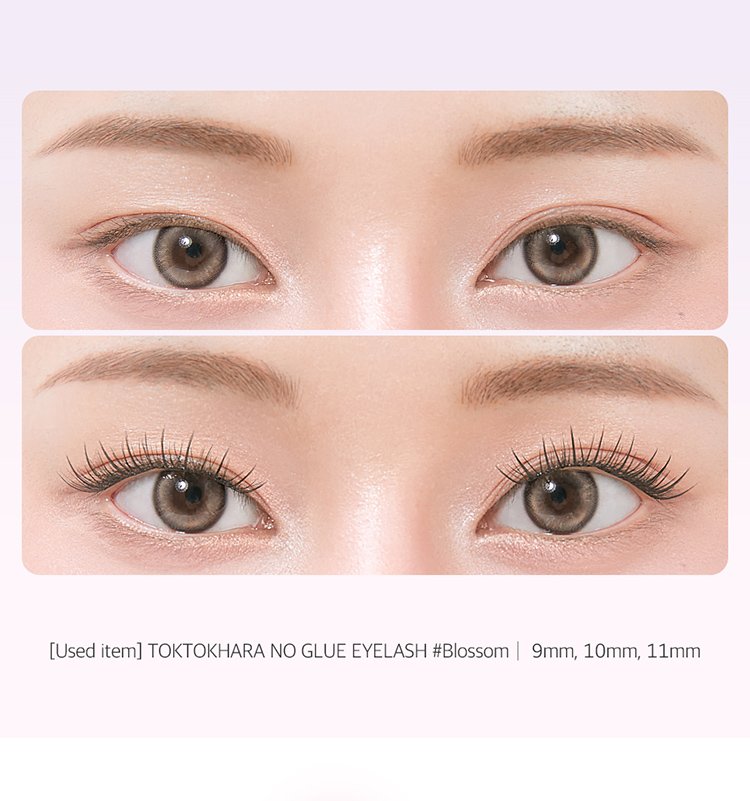 [11types] CORINGCO Toktokhara No Glue Eyelash detail 16