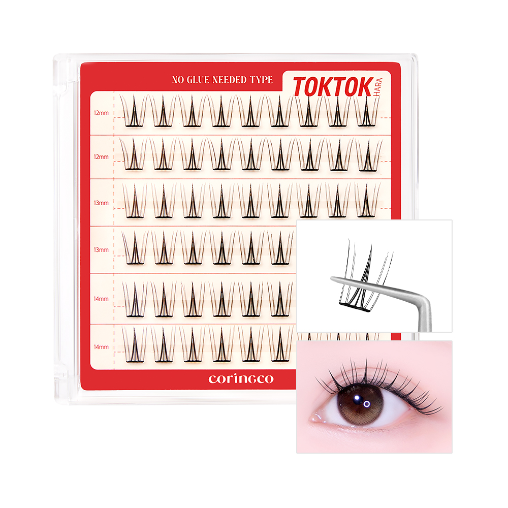 [11types] CORINGCO Toktokhara No Glue Eyelash - Image 7 of 11