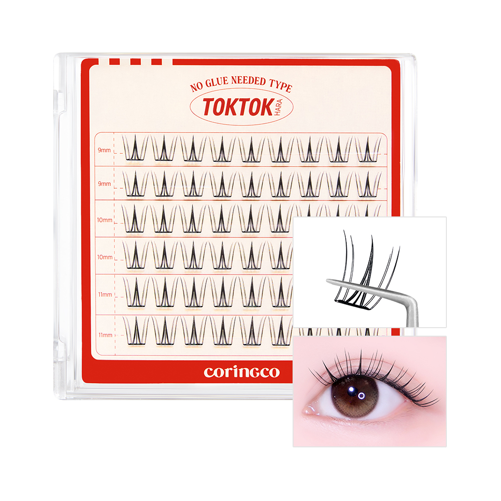 [11types] CORINGCO Toktokhara No Glue Eyelash - Image 6 of 11