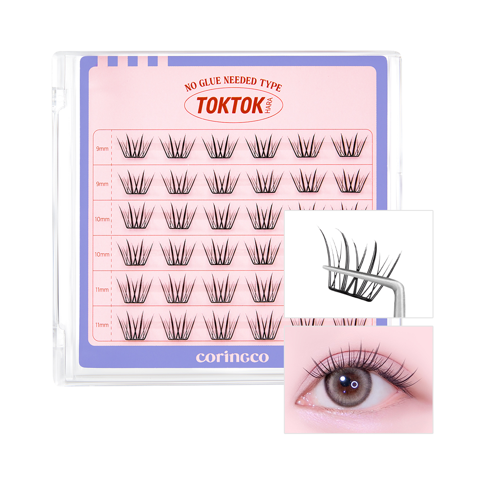 [11types] CORINGCO Toktokhara No Glue Eyelash - Image 4 of 11
