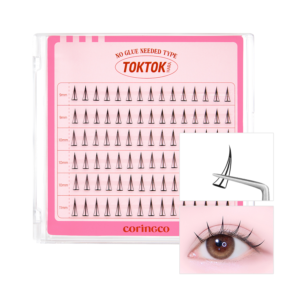 [11types] CORINGCO Toktokhara No Glue Eyelash - Image 9 of 11