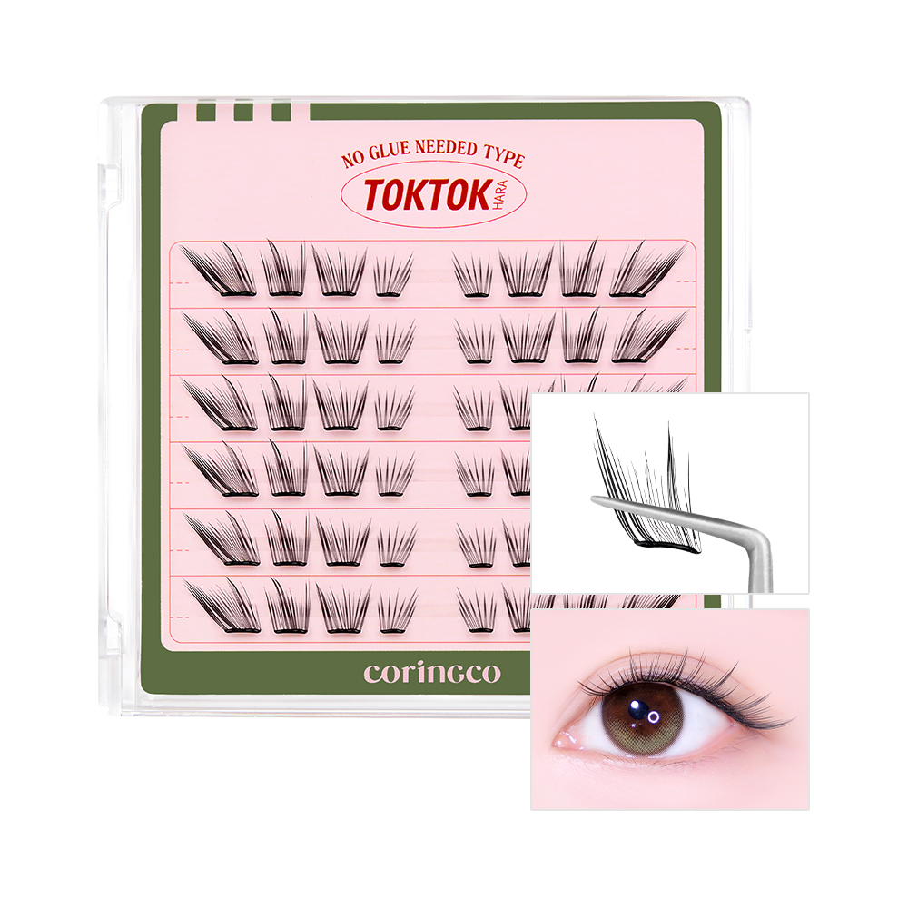 [11types] CORINGCO Toktokhara No Glue Eyelash - Image 8 of 11