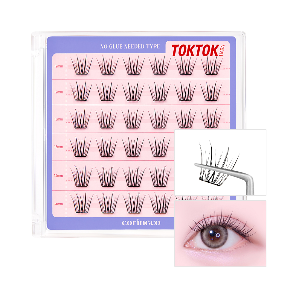 [11types] CORINGCO Toktokhara No Glue Eyelash - Image 5 of 11