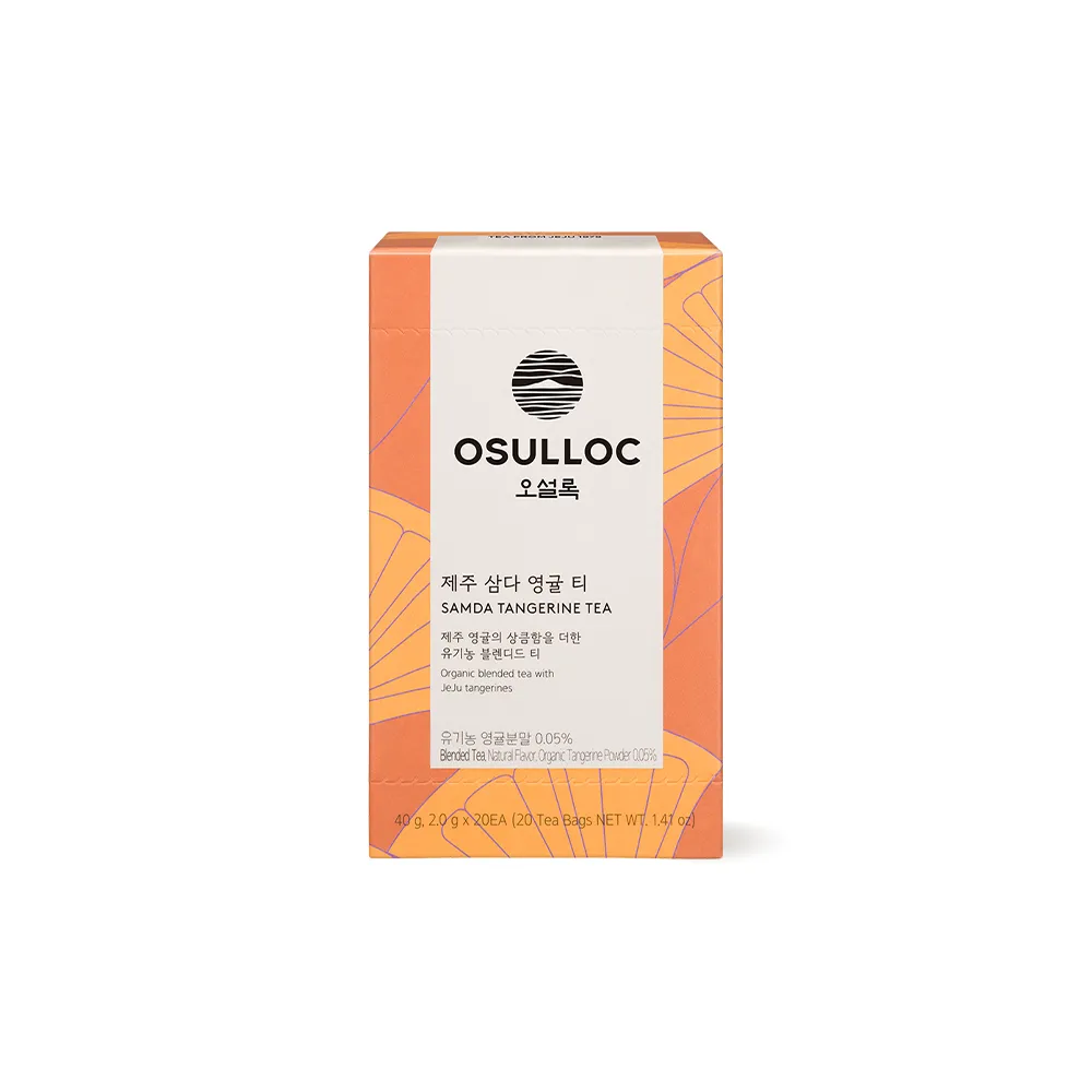 OSULLOC Samda Tangerine Tea 0.07 oz.(2g) x 20ea