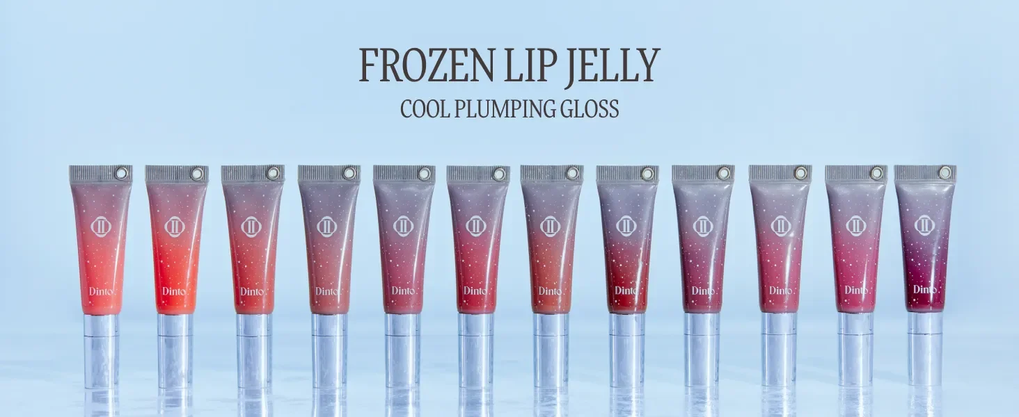 [12colors] Dinto (snedronningen Collection) Frozen Lip Jelly 0.33 fl. oz.(10ml) detail 1
