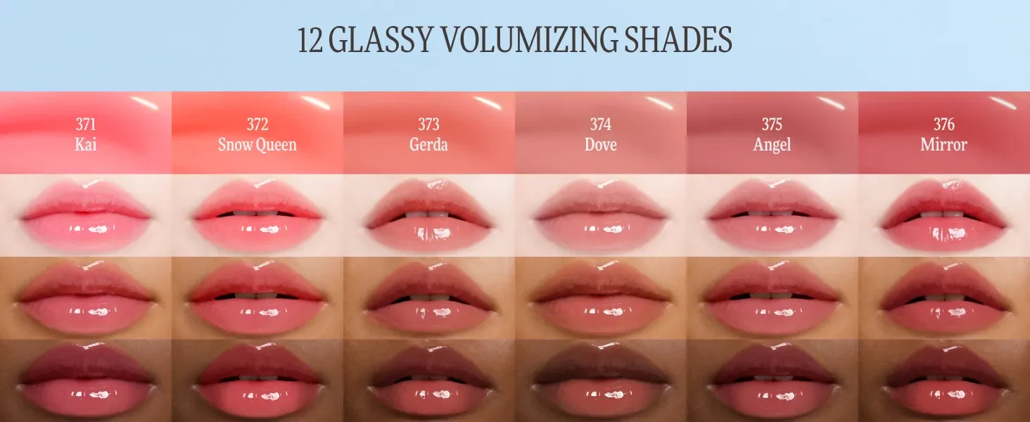 [12colors] Dinto (snedronningen Collection) Frozen Lip Jelly 0.33 fl. oz.(10ml) detail 4