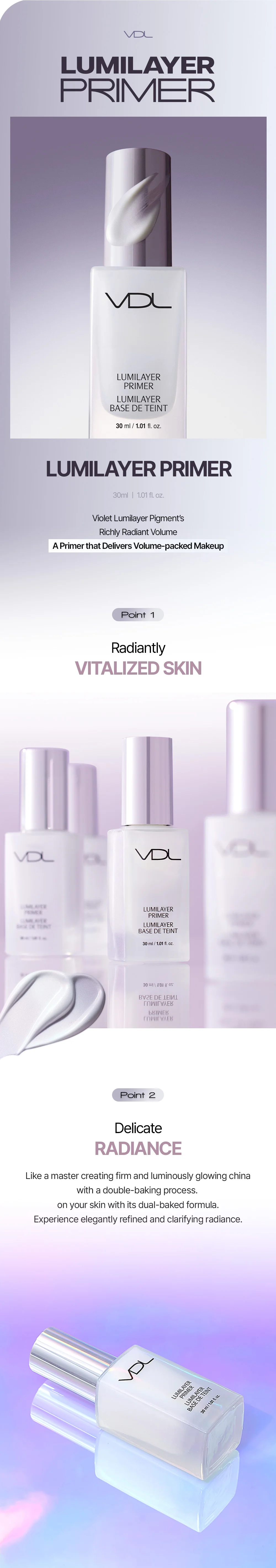 VDL Lumilayer Primer 1.01 fl. oz.(30ml) detail 1