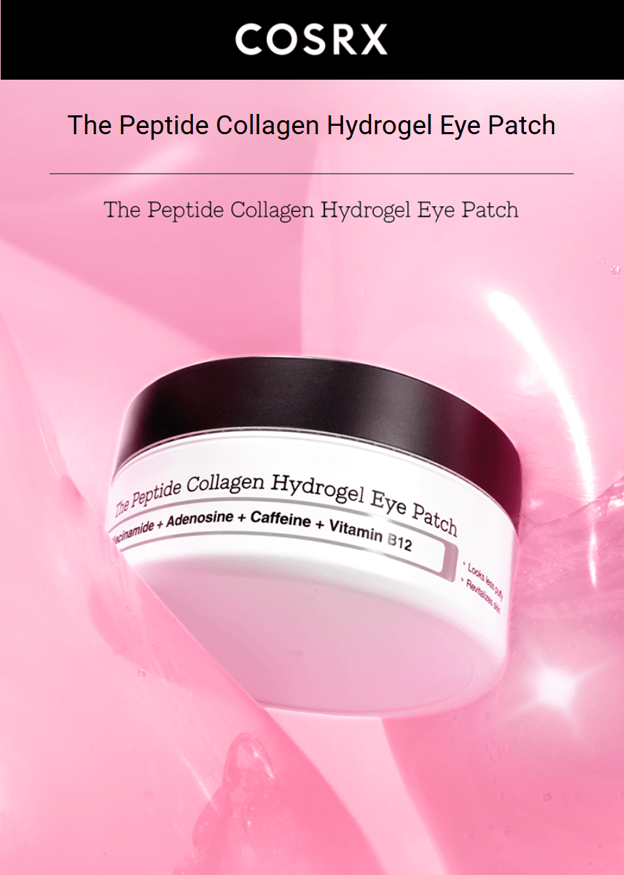 COSRX The Peptide Collagen Hydrogel Eye Patch x 60patches 2.99 oz.(85g) detail 2