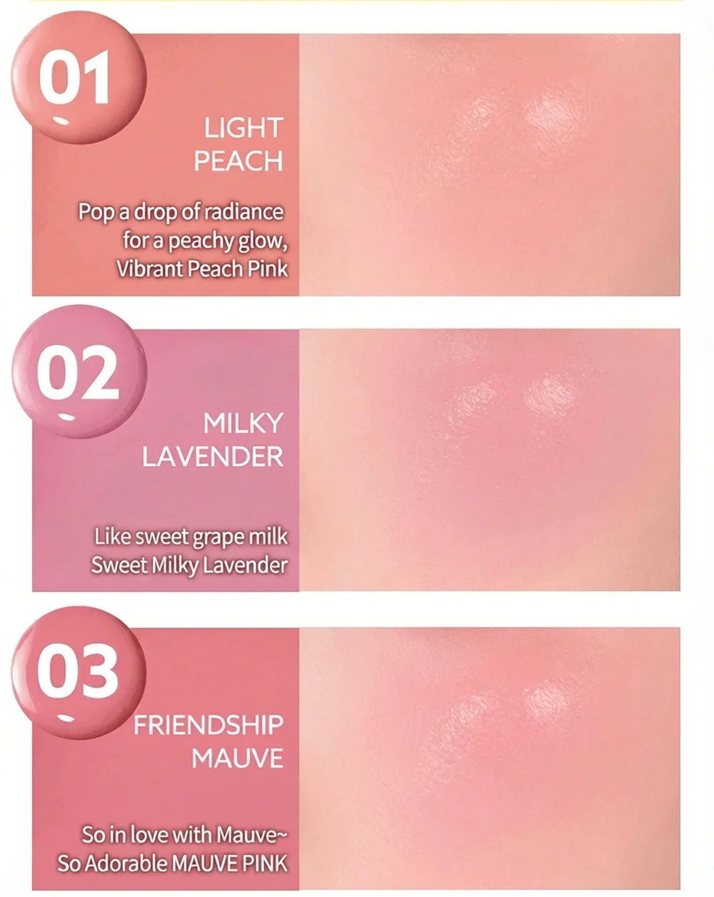 [10colors] PERIPERA Syrupy Tok Cheek 0.31 oz.(9g) detail 4