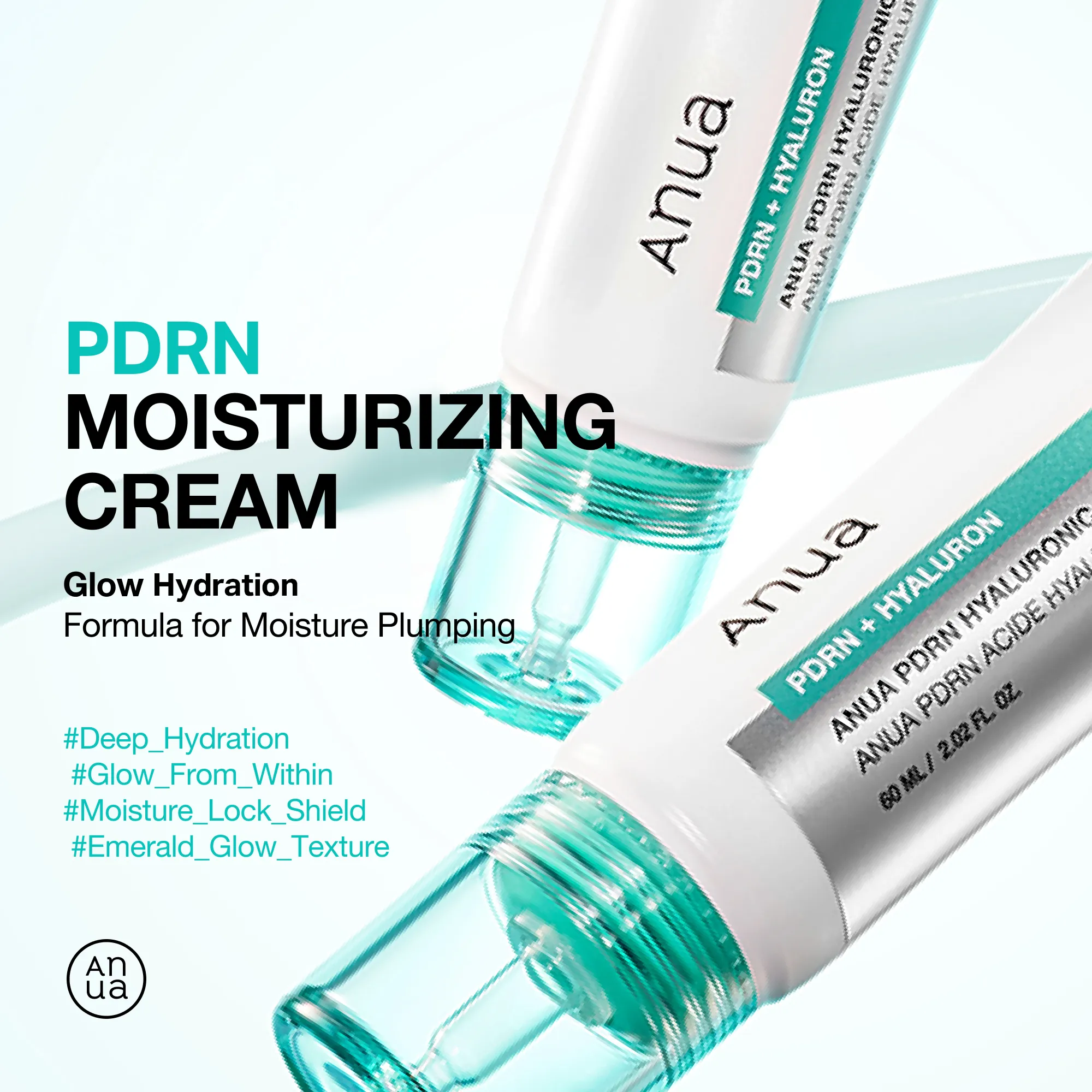 [2options] Anua PDRN Hyaluronic Acid 100 Moisturizing Cream 2.02 fl. oz.(60ml) - Image 6 of 9