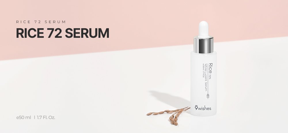 9wishes Rice 72 Serum 1.69 fl. oz.(50ml) detail 2