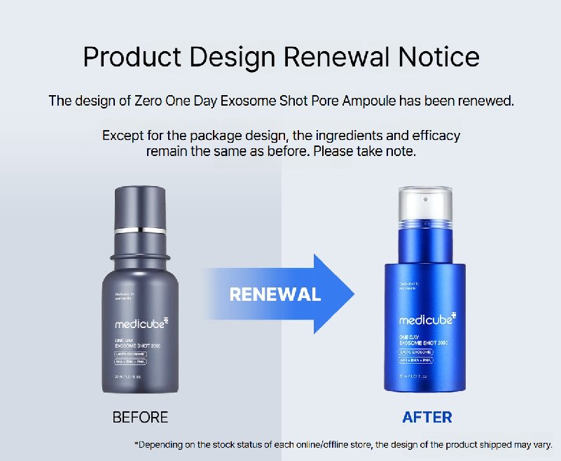 medicube Zero One Day Exosome Shot Pore Serum 2000 1.01 fl. oz.(30ml) detail 1