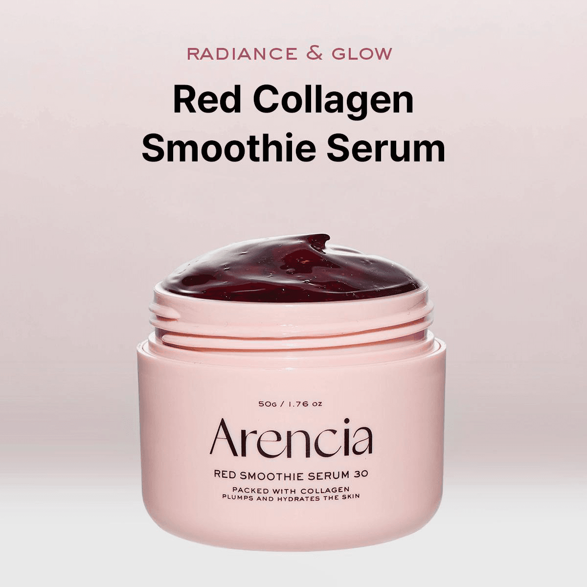 Arencia Red Smoothie Serum 30 1.76 oz.(50g) detail 1