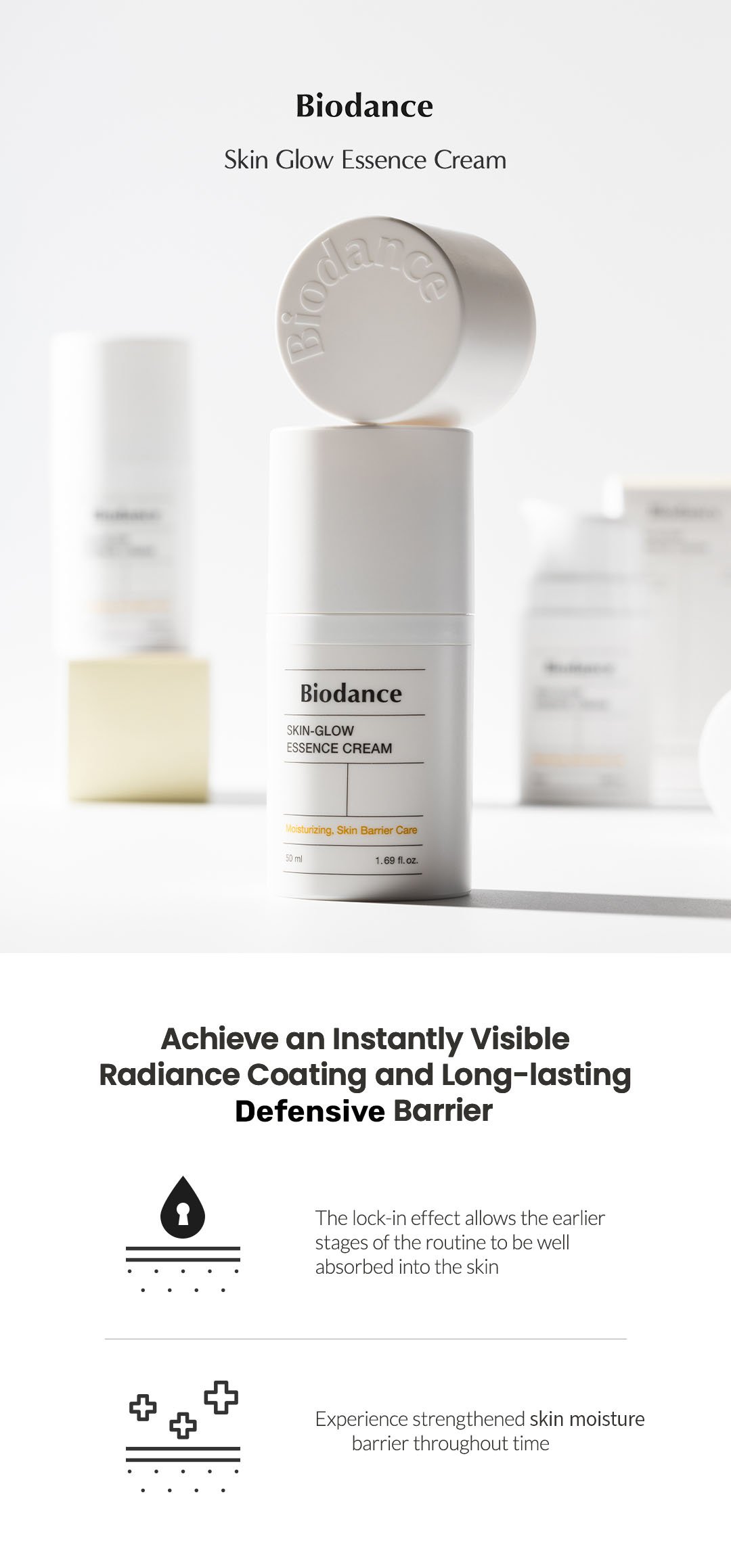 Biodance Skin-Glow Essence Cream 1.69 fl. oz.(50ml) detail 1