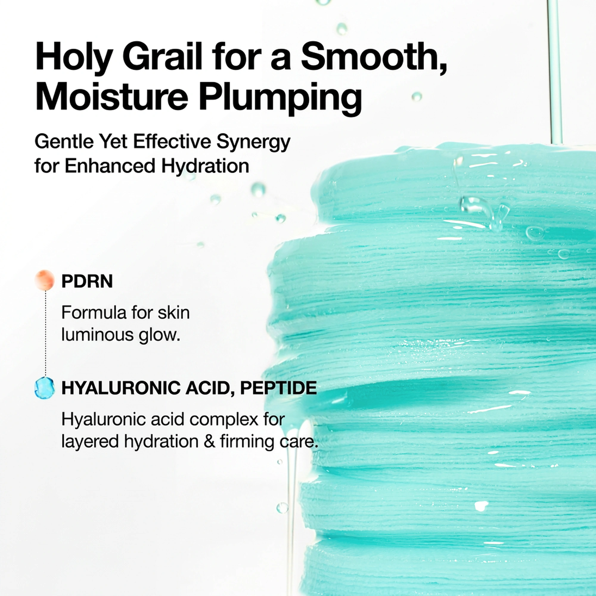 Anua PDRN 100 Hyaluronic Acid Glow Pad 60 Pads 6.08 fl. oz.(180ml) - Image 3 of 5