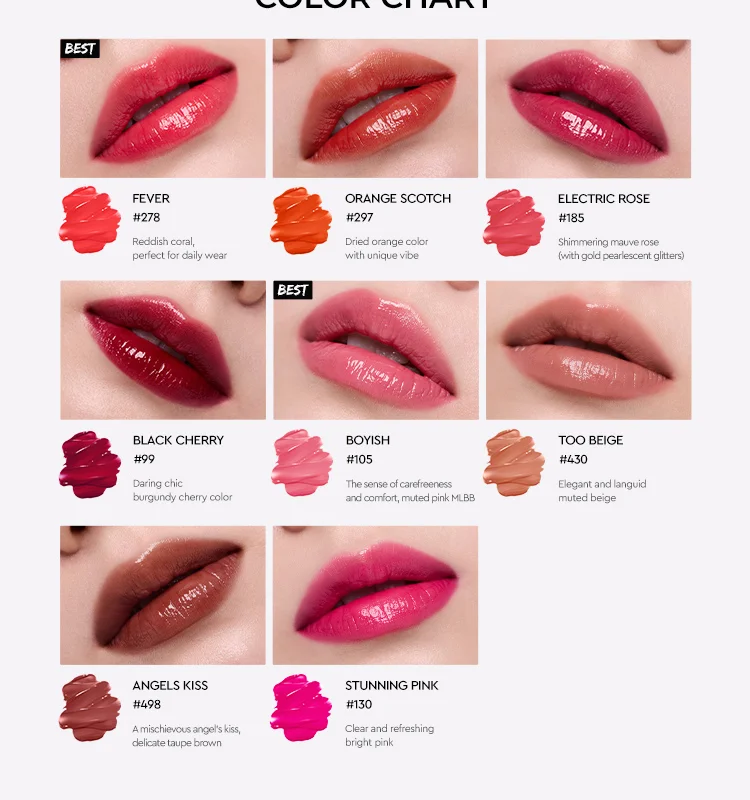 [8colors] HERA Sensual Tinted Shine Stick 0.12 oz.(3.5g) detail 4