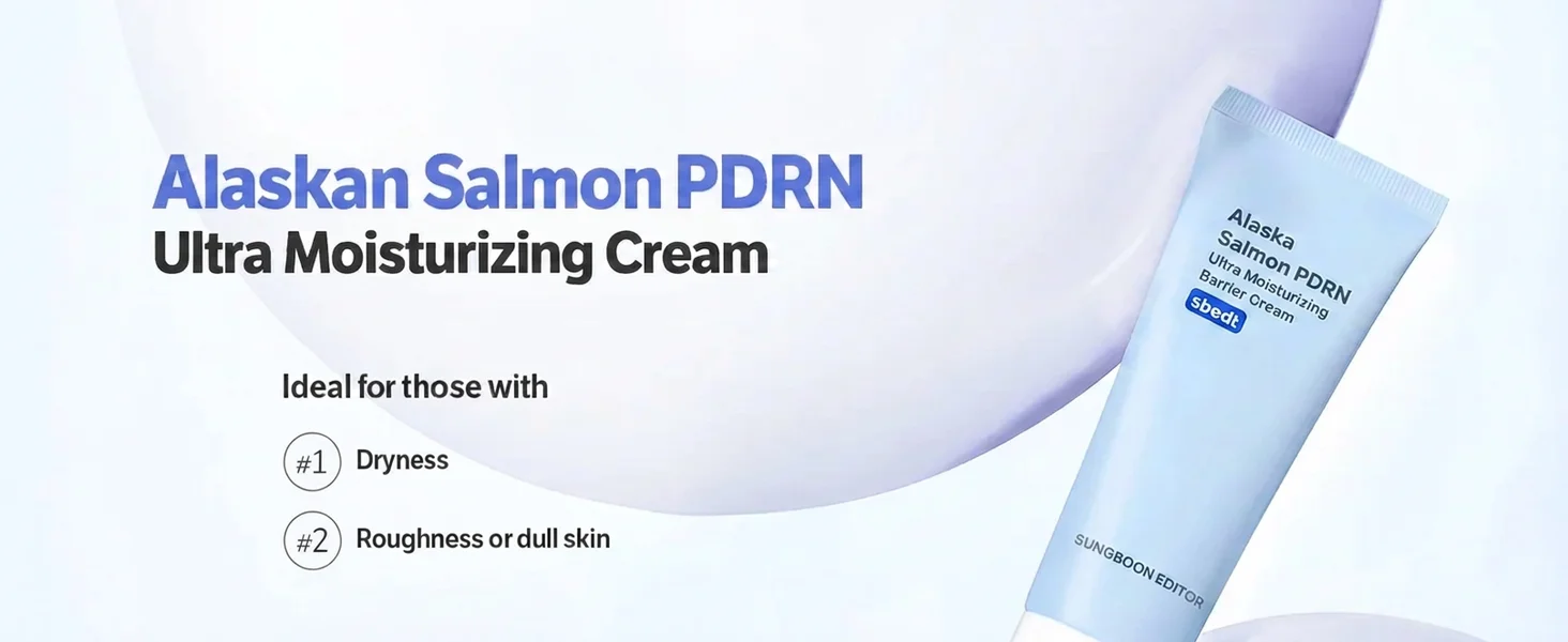 SUNGBOON EDITOR Alaska Salmon PDRN Ultra Moisturizing Barrier Cream 1.69 fl. oz.(50ml) detail 1